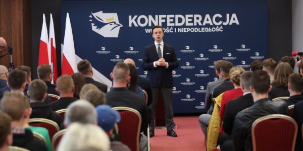 Krzysztof Bosak w Toruniu