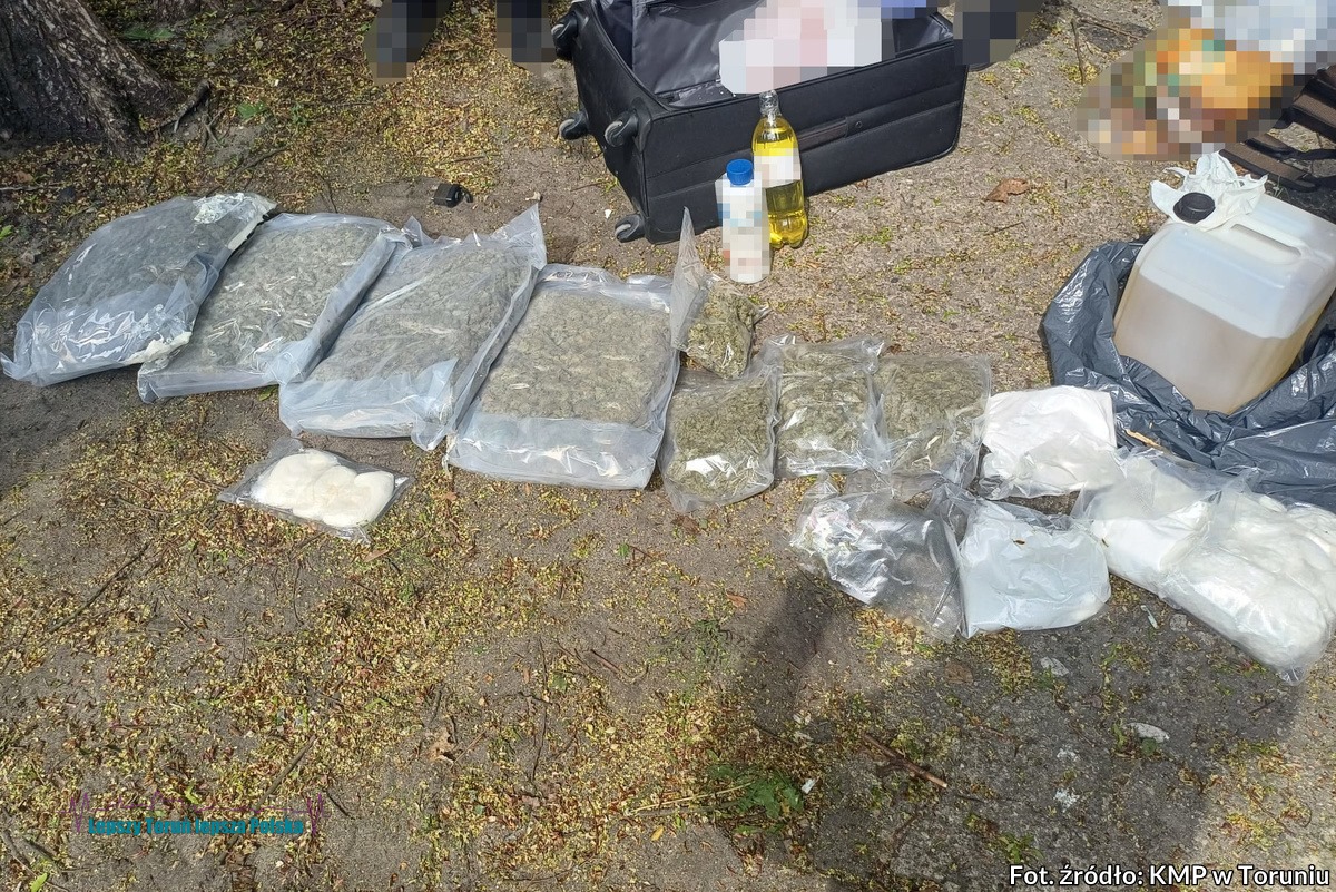 11 kg narkotyków Toruń