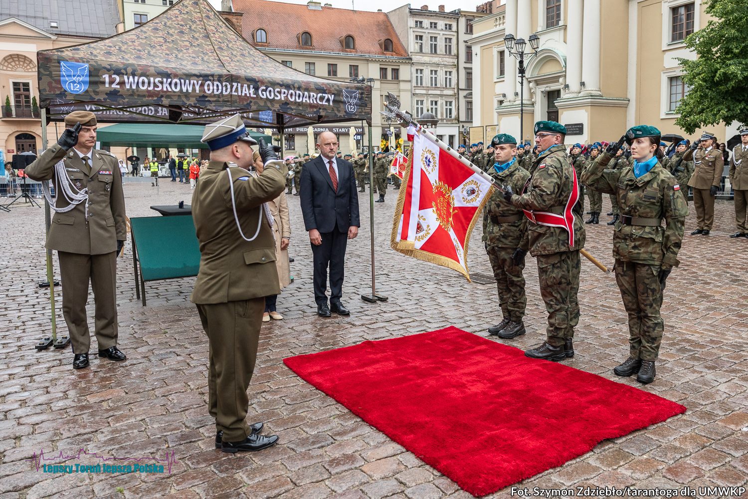 uroczystość wojskowa Toruń