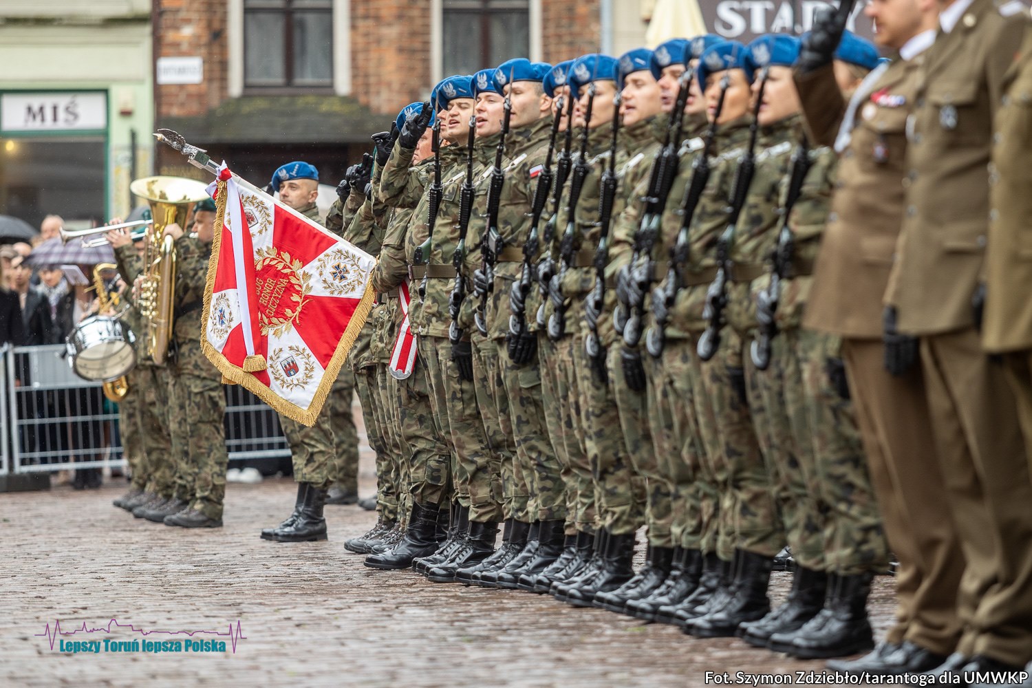 uroczystość wojskowa Toruń