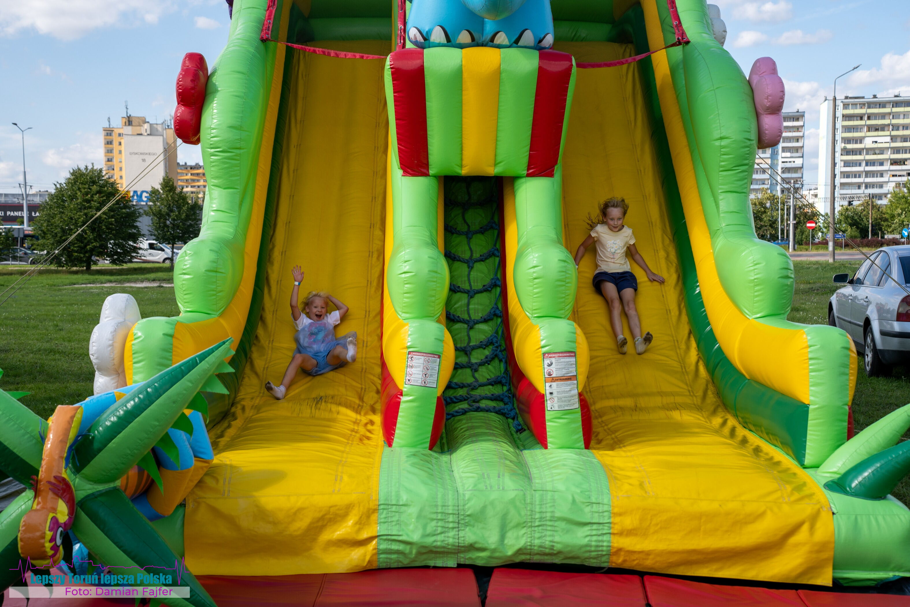 Festiwal dmuchańców Giga Frajda Toruń
