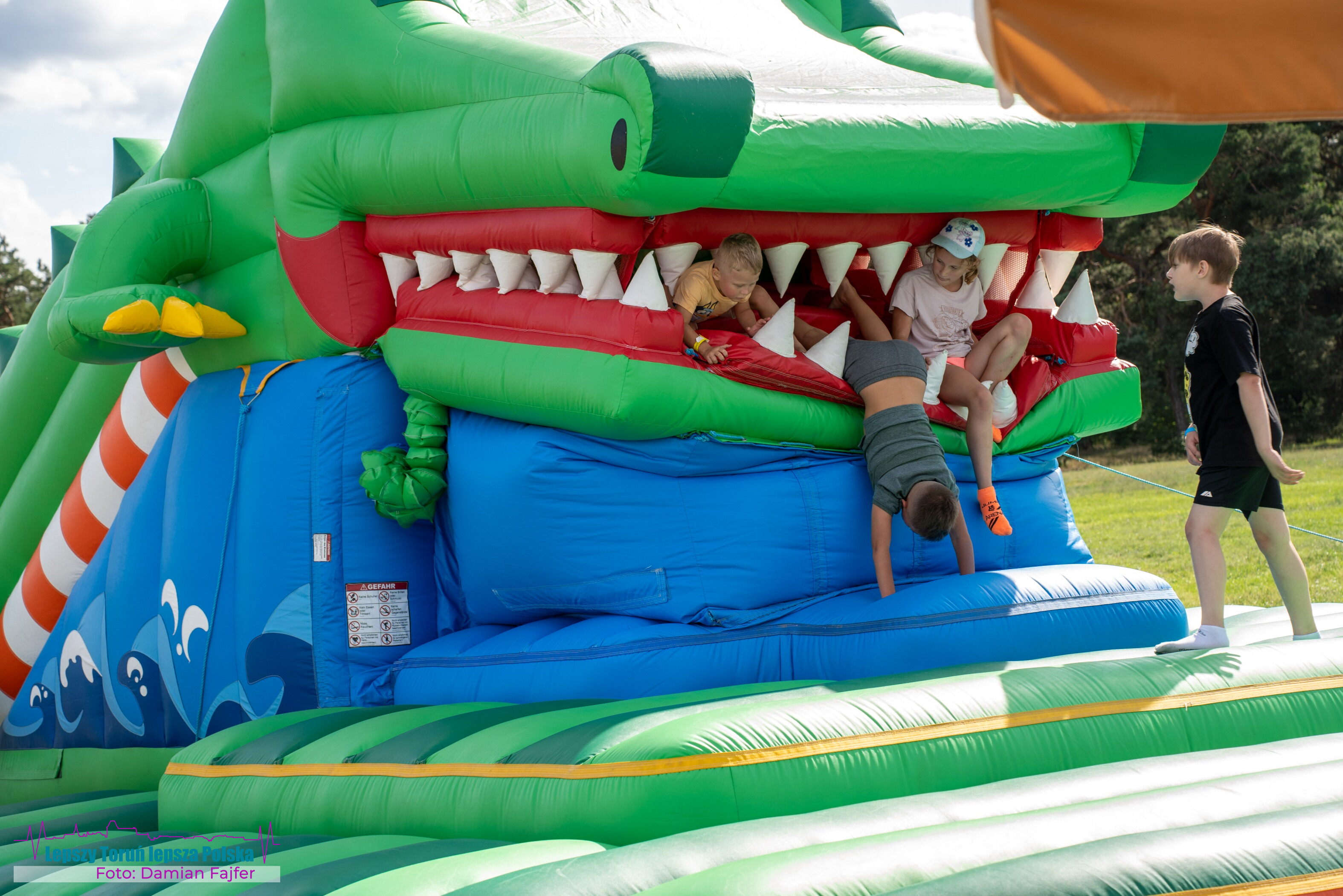 Festiwal dmuchańców Giga Frajda Toruń