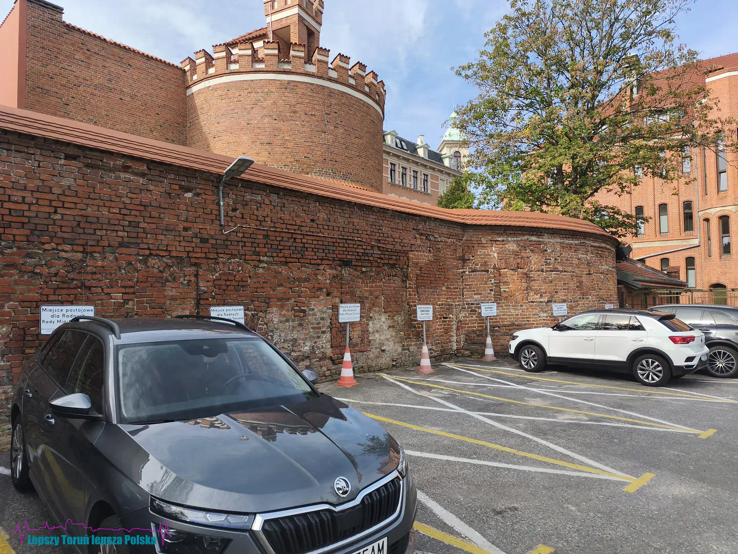Bezpłatne miejsca parkingowe Toruń