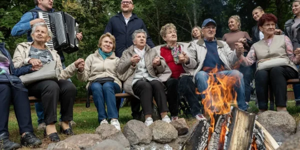 spotkanie seniorów na Barbarce