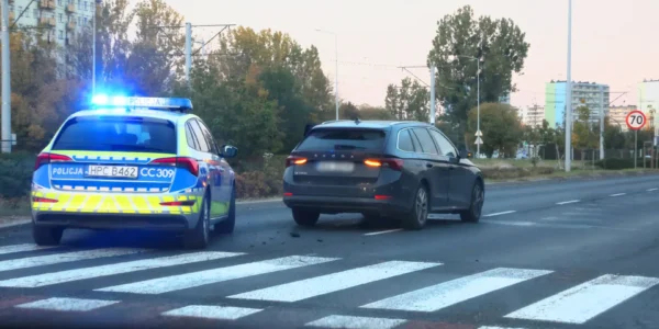 wypadek Szosa Lubicka październik2026