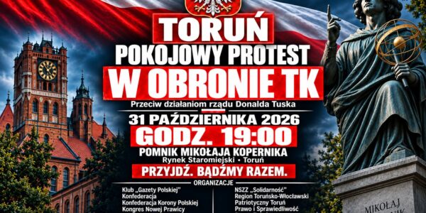 manifestacja Trybunał Konstytucyjny Toruń