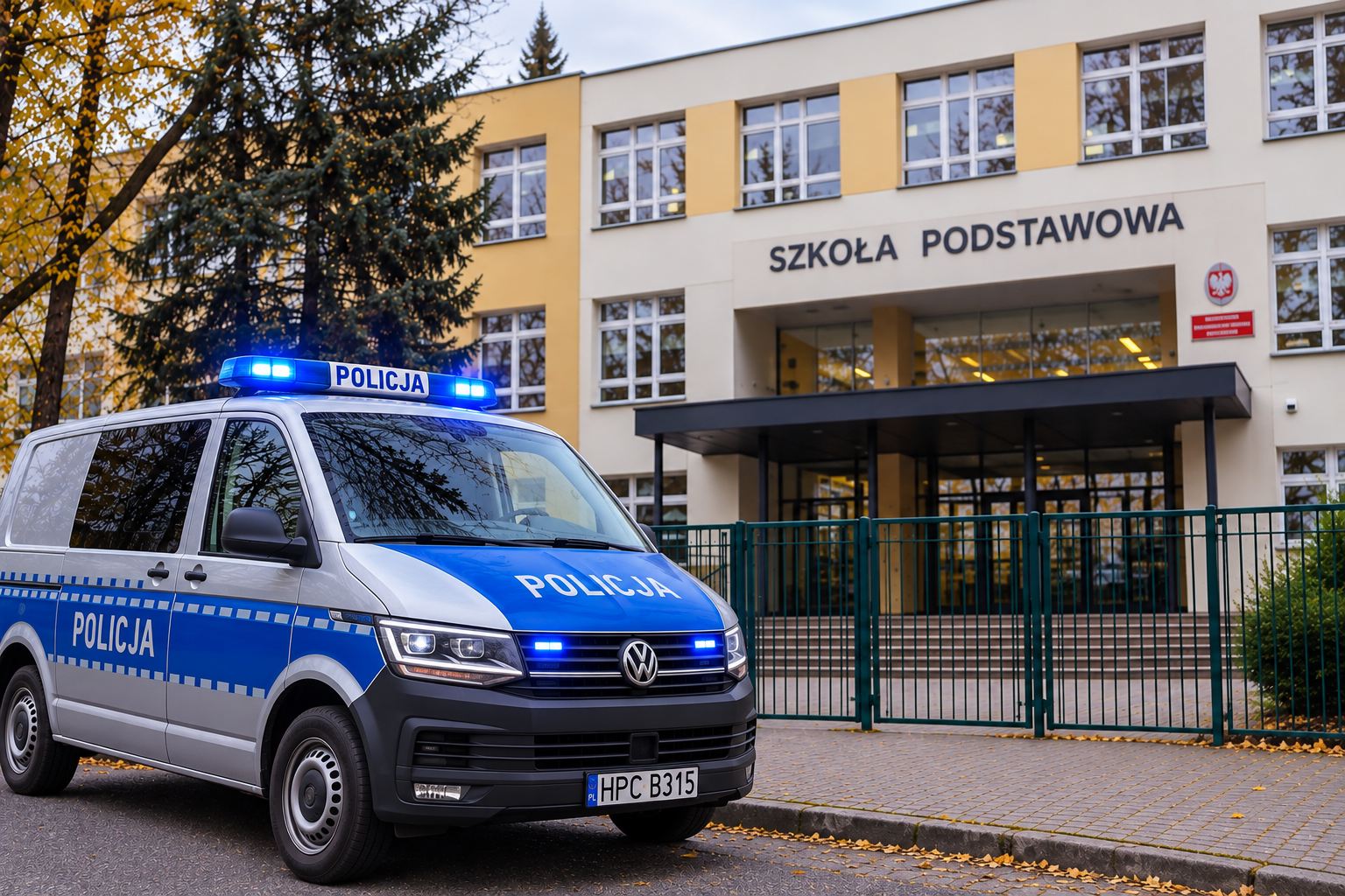 groźby w toruńskiej szkole