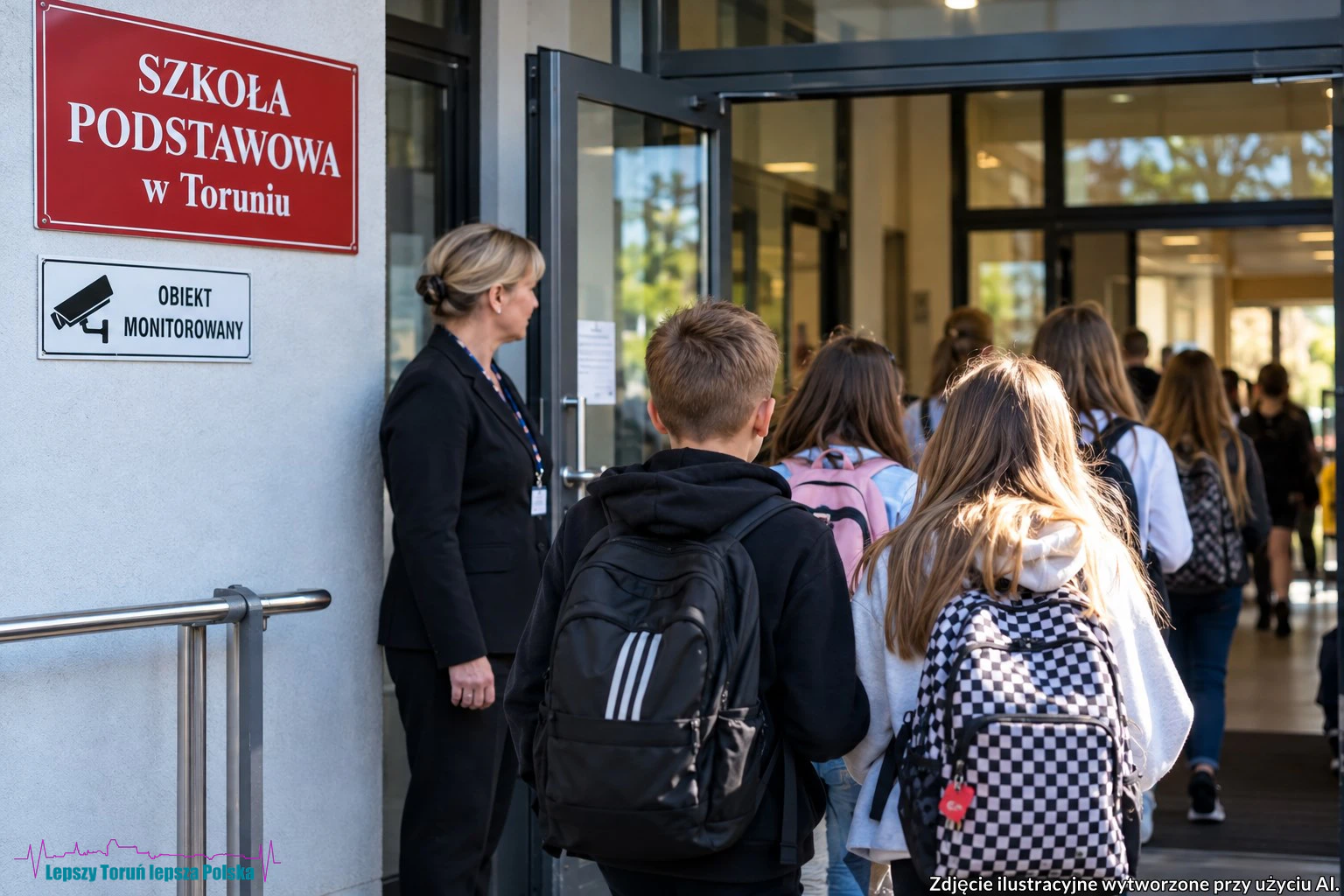 bezpieczeństwo placówek Toruń 2026