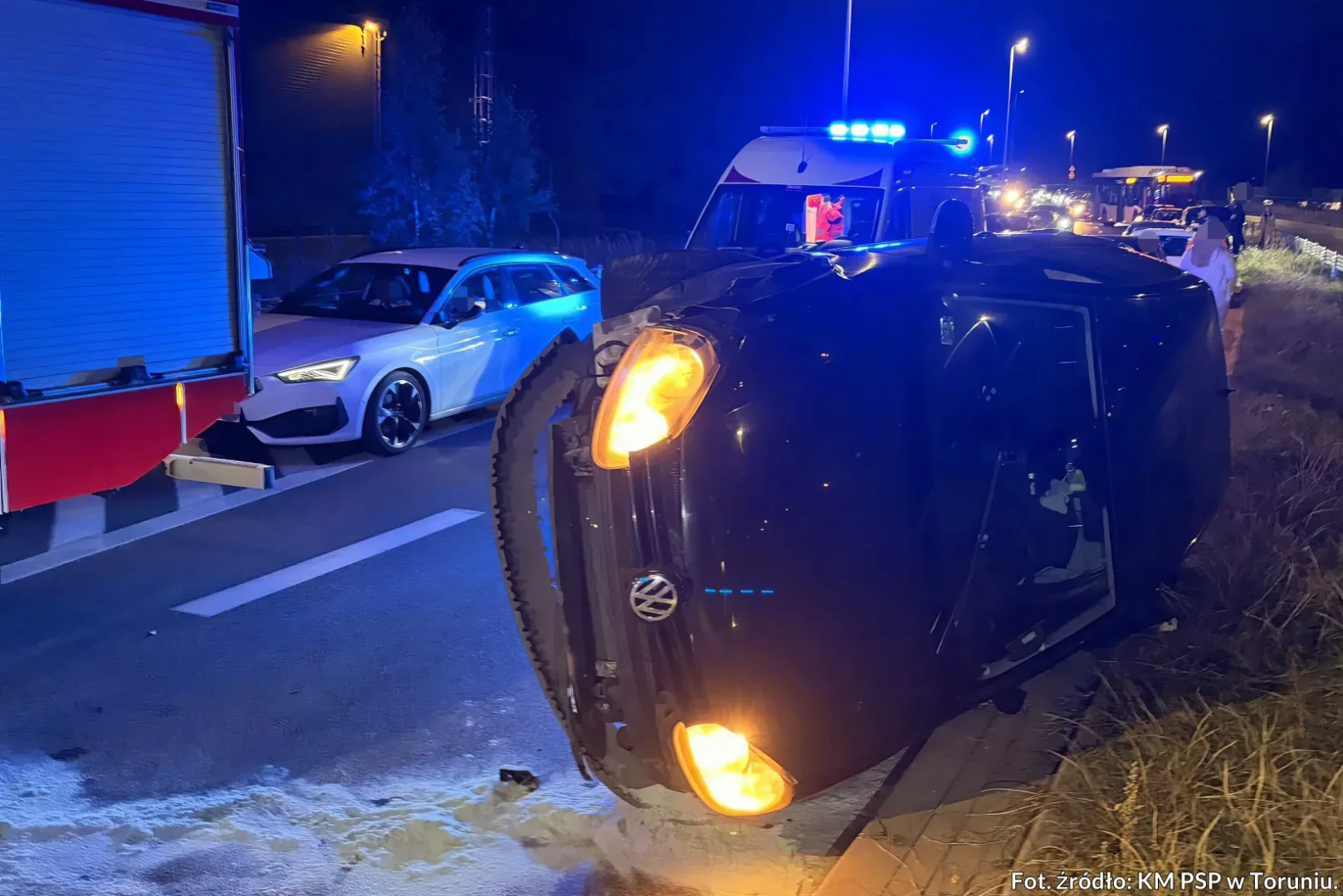 wypadek Włocławska październik 2026